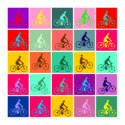 Pedalling Pop posters by artberry Pedalling Pop posters
