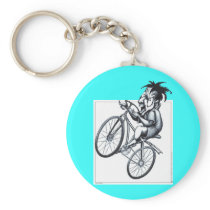 Peddling Power keychains