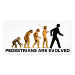 Pedestrians Are Evolved photo cards