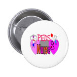 Pediatric Nurse Gifts, Unique Fun Designs Buttons