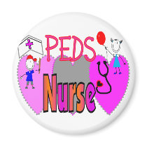 Pediatric Nurse Gifts, Unique Fun Designs magnets by gailg1957 Pediatric Nurse Gifts, Unique Fun Designs magnets