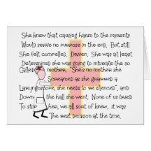 Pediatric Nurse  "Intubating the Parent" Greeting Cards