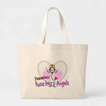 Pediatric Nurses are Angels Tote Bag