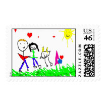 pediatricAIDSChild Postage Stamps