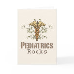 Pediatrics Rock Pediatrician Greeting Card