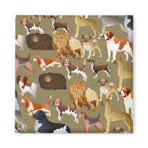 Pedigree Dog Wallpaper Magnets
