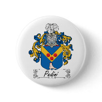 Pedini Family Crest buttons