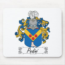Pedini Family Crest mousepads