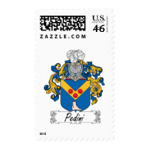 Pedini Family Crest postage