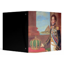 Pedro I  Emperor of Brazil, 1825 3 Ring Binders
