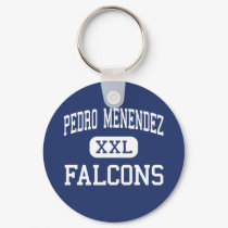 Pedro Menendez - Falcons - High - Saint Augustine keychains by customteamsportswear Pedro Menendez - Falcons - High - Saint Augustine keychains