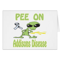 Pee On Addisons Disease Card