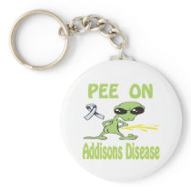 Pee On Addisons Disease Keychain