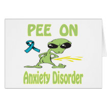 Pee On Anxiety Disorder Card by causeican Pee On Anxiety Disorder Card