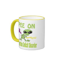 Pee On Attention Deficit Disorder Mug by causeican Pee On Attention Deficit Disorder Mug