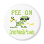 Pee On Carbon Monoxide Poisoning Magnet