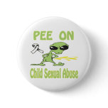 Pee On Child Sexual Abuse Button