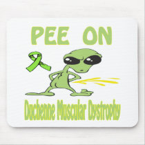Pee On Duchenne Muscular Dystrophy Mousepad by causeican Pee On Duchenne Muscular Dystrophy Mousepad