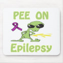 Pee On Epilepsy Mousepad by causeican Pee On Epilepsy Mousepad