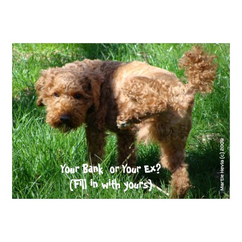 Pee on (Fill in the Blank) - Personalize Poster print