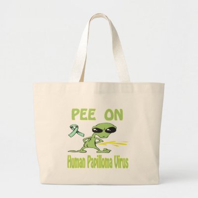 Pee On Human Papilloma Virus Bag by causeican