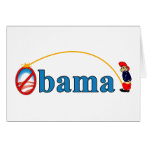 Pee on Obama cards