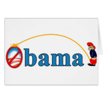 Pee on Obama cards