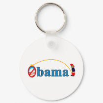 Pee on Obama keychains
