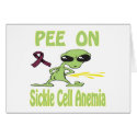 Pee On Sickle Cell Anemia Card by causeican Pee On Sickle Cell Anemia Card