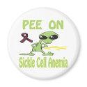 Pee On Sickle Cell Anemia Magnet by causeican Pee On Sickle Cell Anemia Magnet