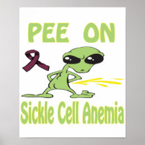 Pee On Sickle Cell Anemia Poster