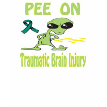 Pee On Traumatic Brain Injury Shirt by causeican Pee On Traumatic Brain Injury Shirt