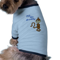 Pee Pee Monkey pet clothing
