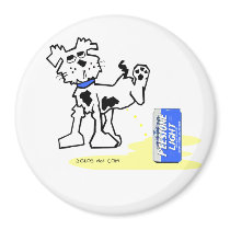 Pee Stone MAGNET by 2GIOSdotCOM Pee Stone MAGNET