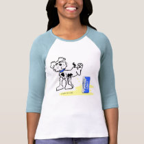 Pee Stone Sleeve Raglan t-shirts
