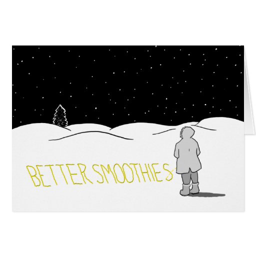 Pee the change you want to see: Better smoothies Greeting Cards