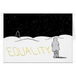 Pee the change you want to see: Equality Greeting Cards