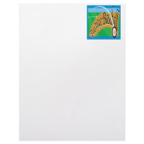 Pee Wee Baseball Personalized Letterhead