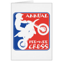 Pee Wee Cross Card