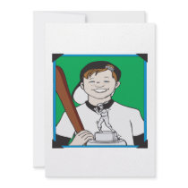 Pee Wee Trophy Custom Invitations