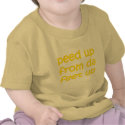 Peed Up Baby T-Shirt by sonnyjbr Peed Up Baby T-Shirt