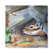 Peek-a-Boo aceo magnets