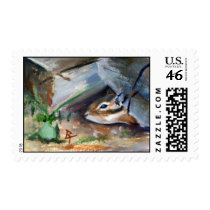 Peek-a-Boo aceo postage