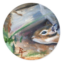 Peek-a-Boo aceo stickers