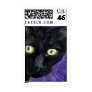 Peek-a-boo Black Cat - Large Postage