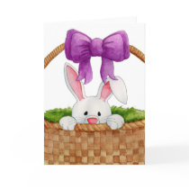 Peek-a-Boo Bunny Card by 13BlackCatsDesigns Peek-a-Boo Bunny Card