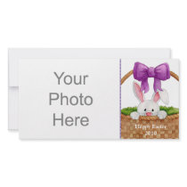 Peek - A - Boo Bunny Easter Photo Card photo cards by 13BlackCatsDesigns Peek - A - Boo Bunny Easter Photo Card photo cards