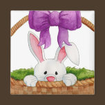 Peek-a-Boo Bunny Magnet magnets