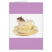 Peek-a-Boo Greeting Card