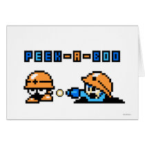 Peek-a-Boo Greeting Card